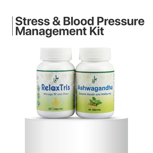 Stress and blood pressure management kit