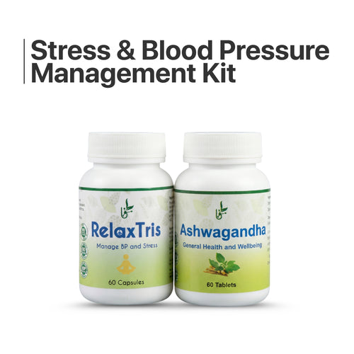 Stress and blood pressure management kit