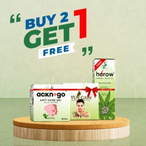 Buy 2 (Ackn Go + Yuv Gain) & Get (Herow-100 ML) Free